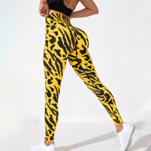 Leopard Print Tummy Trainer yoga pants
