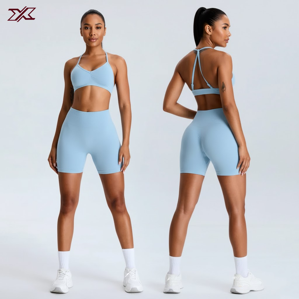 Back Elastic Strap golf yoga workout wear clothes