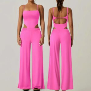 5colors Twoset Sexy suspenders Hollow back design yoga